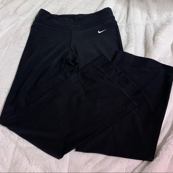 Nike Dri Fit Wide Leg Yoga Pants - Picture 6 of 6